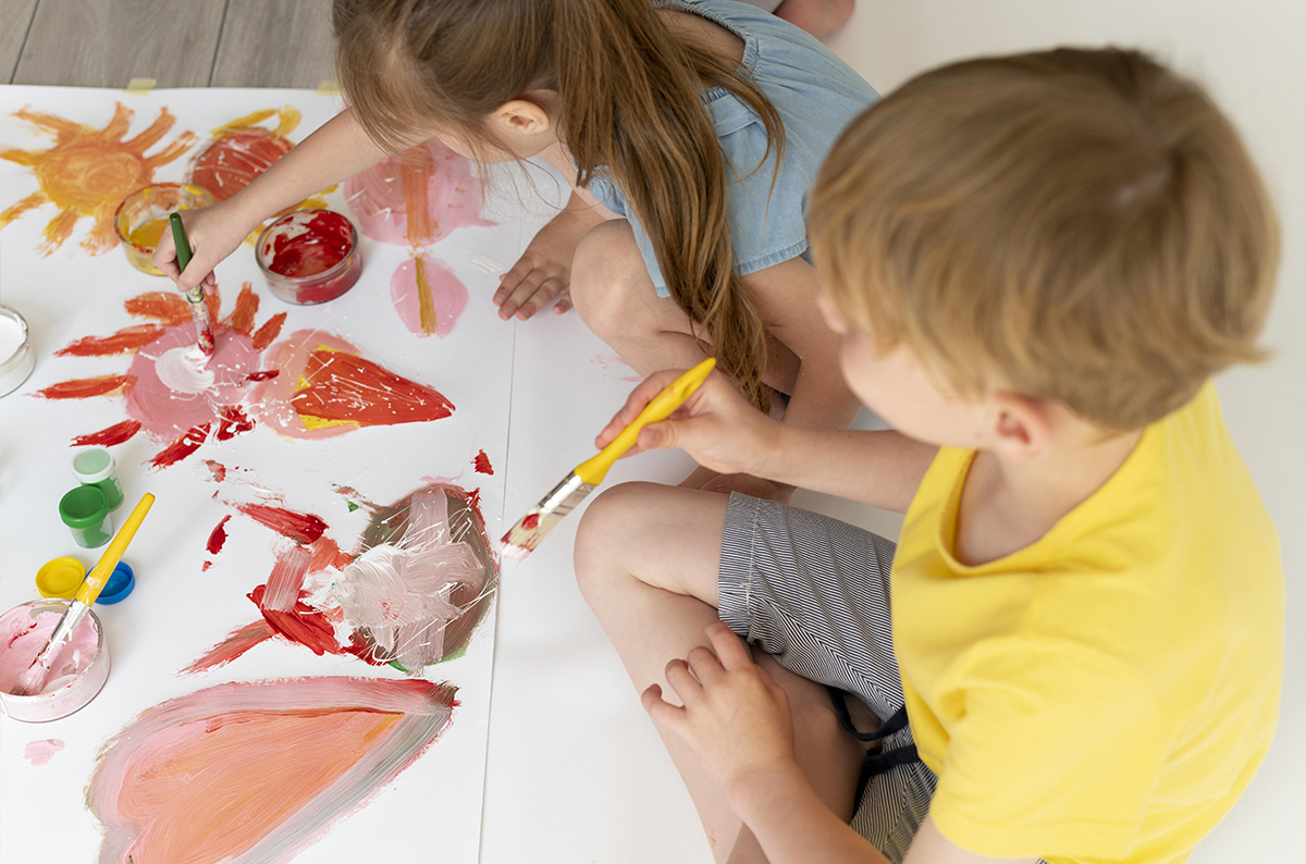 Corso acquerello bambini laboratori creativi TuTuTu